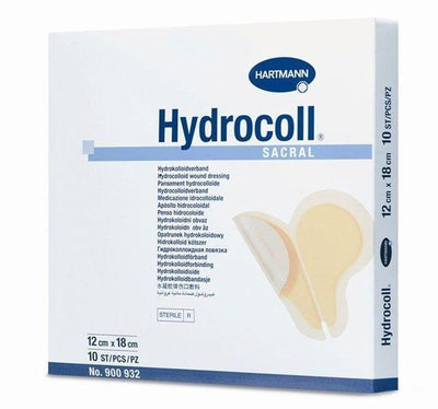 Hydrocoll Sacral Dressings Gelatin-free Hydrocolloid Wounds Ulcers 12 x 18cm x5 | EasyMeds Pharmacy