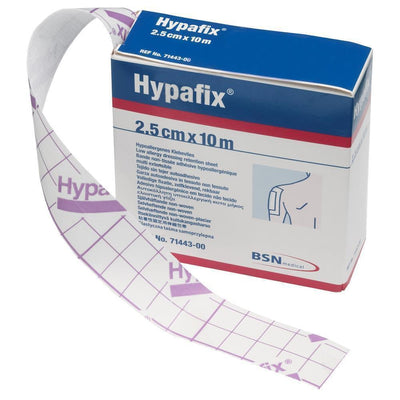 Hypafix Adhesive Dressing Tape 2.5cm x 10m x 6 -   BSN Medical EasyMeds Pharmacy