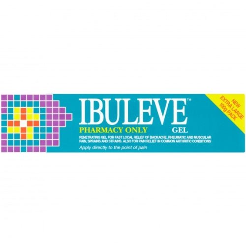 Ibuleve Gel 5% 100g | Anti-inflammatory Pain Relief | EasyMeds Pharmacy