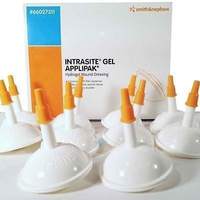 Intrasite Gel Dressing 8g x10 Applipak Hydrogel Wound Dressing 66027308 -   Smith & Nephew EasyMeds Pharmacy