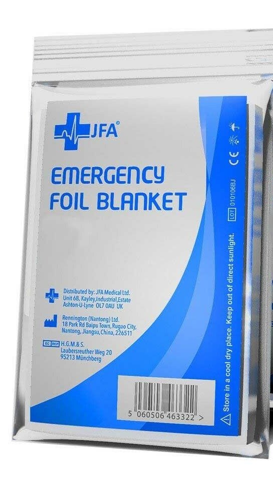JFA Emergency Foil Survival Blanket x 1 -   JFA Medical EasyMeds Pharmacy