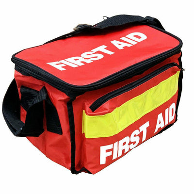 JFA Red Haversack Emergency First Aid Bag - Empty -   JFA Medical EasyMeds Pharmacy
