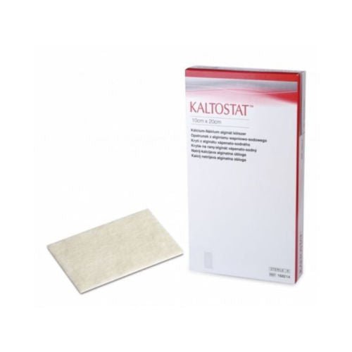 Kaltostat Alginate Dressing 10cm x 20cm x1 Sterile Non-Woven Haemostatic ELS027 -   Kaltostat EasyMeds Pharmacy