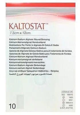Kaltostat Alginate Dressing 7.5cm x 12cm Sterile Non-Woven Haemostatic ELS231 | EasyMeds Pharmacy