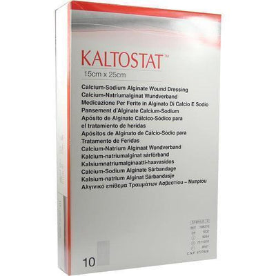 Kaltostat Alginate Dressings Sterile Non-Woven Haemostatic 15cm x 25cm | EasyMeds Pharmacy