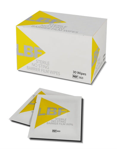 LBF No Sting Barrier Wipes x 30 by CliniMed -   LBF EasyMeds Pharmacy