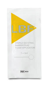 LBF Sterile No Sting Barrier Film Foam Applicators 2ml x 5 by CliniMed -   LBF EasyMeds Pharmacy