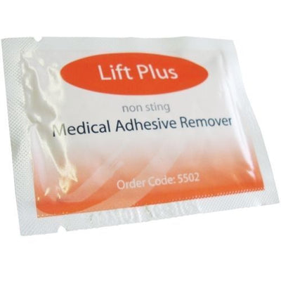Lift Plus Non-Sting Medical Adhesive Remover Wipes x 30 -   Lift Plus EasyMeds Pharmacy