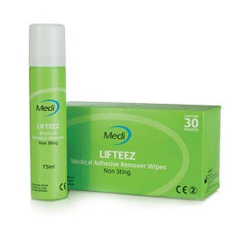 Lifteez Non Sting Medical Adhesive Remover Wipes x 30 | EasyMeds Pharmacy