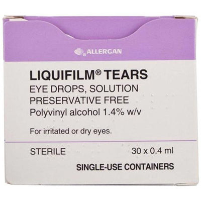 Liqui-film Tears Preservative Free Eye Drops 30 x 0.4ml | EasyMeds Pharmacy