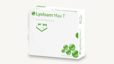 Lyofoam Max T Tracheostomy Foam Dressings 9cm x 9cm x 10 -   Lyofoam Max EasyMeds Pharmacy