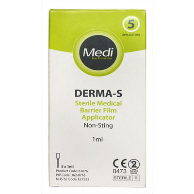 Medi Derma S Sterile Medical Barrier Film Applicators 1ml x 5 | EasyMeds Pharmacy