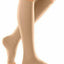 Duomed Soft Class 1 Compression Stockings Below Knee Open Toe Sand XXL -   Duomed EasyMeds Pharmacy