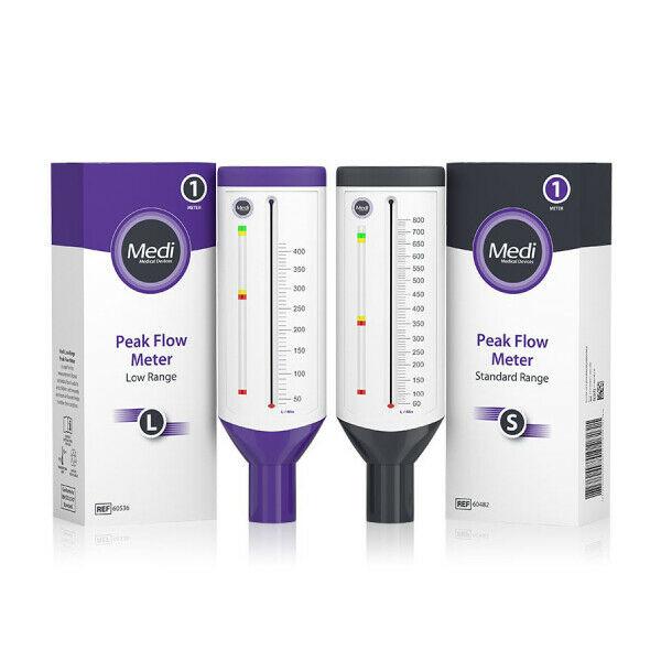 Medi Peak Flow Meter Low Range -   Aerochamber EasyMeds Pharmacy