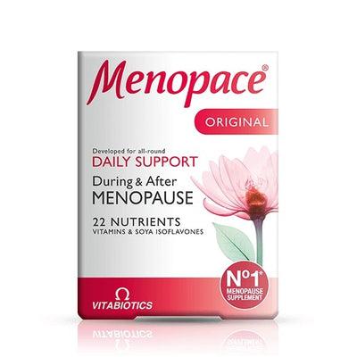 Menopace Original Tablets 30 x 2 Packs | Vitabiotics -   Vitabiotics EasyMeds Pharmacy