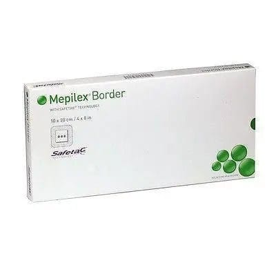 Mepilex Border Dressings 10cm x 20cm - Wounds Ulcers Tattoos 295800 | EasyMeds Pharmacy