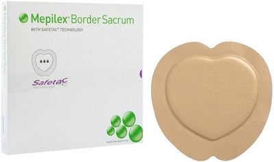 Mepilex Border Sacrum Sacral Dressings 23cm x 23cm - Wounds Ulcers 282400 | EasyMeds Pharmacy