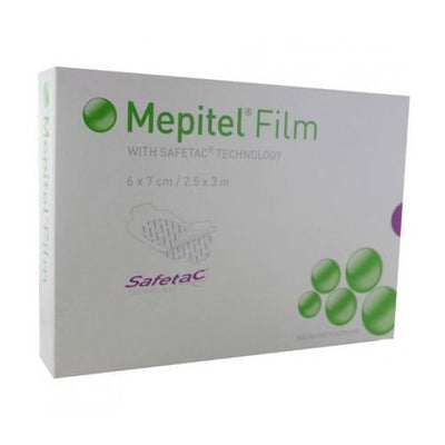 Mepitel Film Transparent Film Dressings 6.5cm x 7cm x 10 -   Molnlycke EasyMeds Pharmacy