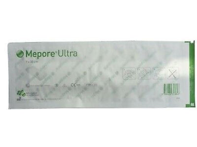 Mepore Ultra 9cm x 30cm Wound Dressings Waterproof Showerproof -   Molnlycke EasyMeds Pharmacy