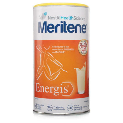 Meritene Energis Shake Vanilla 6 Packs of 30g x 15 | EasyMeds Pharmacy