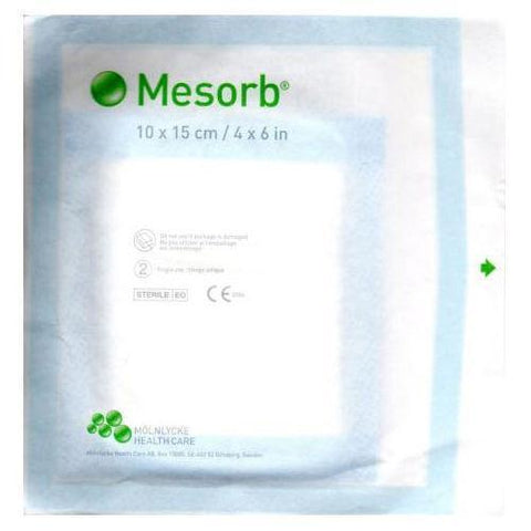 Mesorb Absorbent Dressing 10cm x 10cm x 10 | EasyMeds Pharmacy