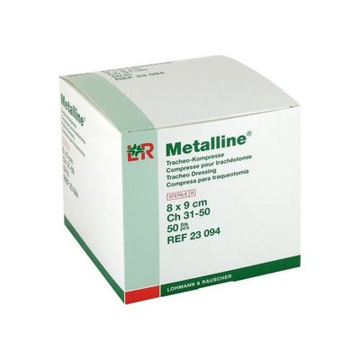 Metalline Tracheo Wound Contact Layer Dressing 8cm x 9cm -   Metalline EasyMeds Pharmacy