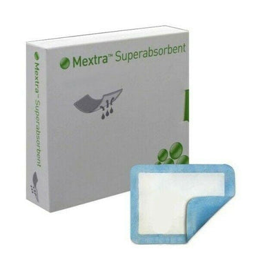 Mextra 610200 Superabsorbent Dressing 12.5cm x 22.5cm x 90 -   Molnlycke Healthcare EasyMeds Pharmacy