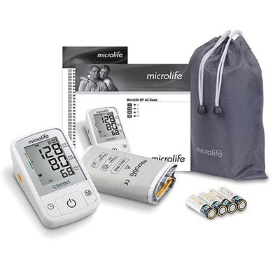 Microlife BPA2-B Microlife A2 Basic Portable Automatic Upper Arm Blood Pressure & Pulse Monitor -   Microlife EasyMeds Pharmacy