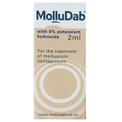 MolluDab 5% Hydroxide Topical Applicator Treatment 2ml Molluscum contagiosum -   MolluDab EasyMeds Pharmacy