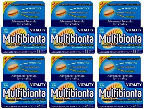 Multibionta Vitality Tablets 28 x 6 Packs | EasyMeds Pharmacy