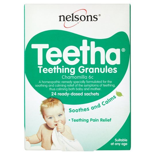 Nelsons Teetha Teething Granuals 24 Sachets 15g x 1 | EasyMeds Pharmacy