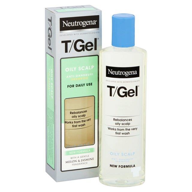 Neutrogena T/Gel Anti-Dandruff Shampoo Oily/Greasy hair 250ml -   Neutrogena EasyMeds Pharmacy