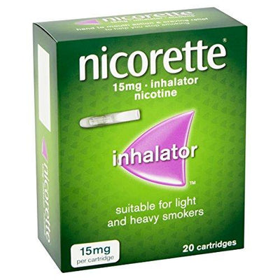 Nicorette 15mg Inhalator 20 Cartridges -   Nicorette EasyMeds Pharmacy