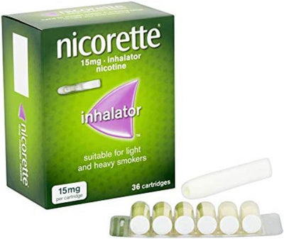 Nicorette Inhalator Cartridges 15mg x 36 | EasyMeds Pharmacy