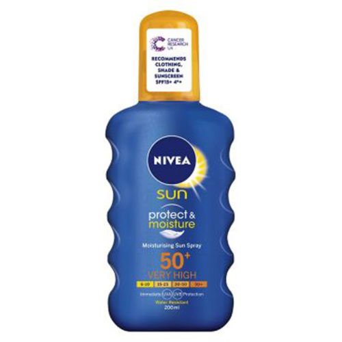 Nivea Sun Kids SPF50 Coloured Spray 200ml -   Nivea EasyMeds Pharmacy