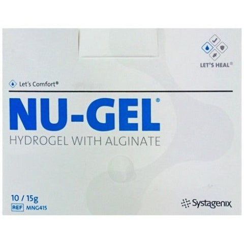 NU-Gel Alginate Hydrogel 15g x 10 | EasyMeds Pharmacy