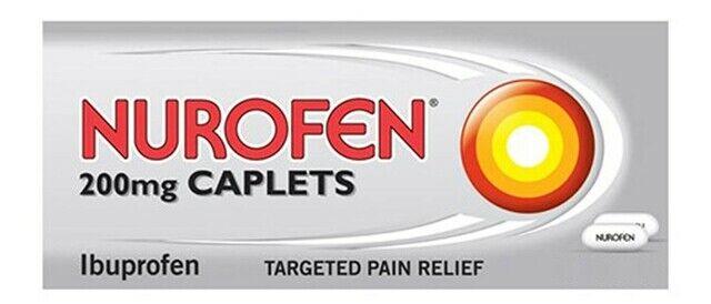 Nurofen 200mg Caplets | Pain Relief | Anti-Inflammatory | Max 2 Packs/Order | EasyMeds Pharmacy