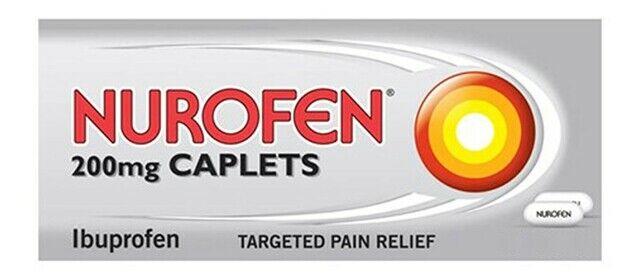 Nurofen 200mg Caplets | Pain Relief | Anti-Inflammatory -   Reckitt Benckiser EasyMeds Pharmacy