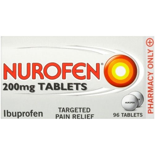 Nurofen Ibuprofen 96 Tablets 200mg | EasyMeds Pharmacy