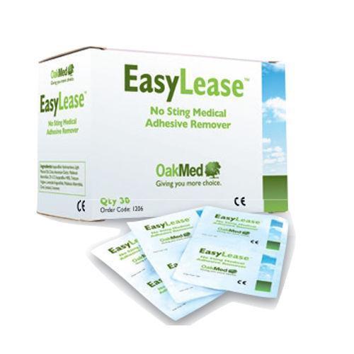 OakMed Easylease Adhesive Remover Wipes x 30 | EasyMeds Pharmacy