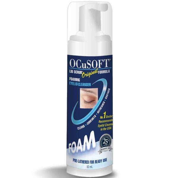 OCuSOFT Lid Scrub Original Formula Foaming Eyelid Cleanser 50ml | EasyMeds Pharmacy