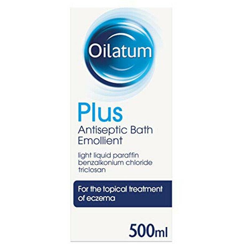 Oilatum Plus Antiseptic Bath Emollient 500ml | EasyMeds Pharmacy