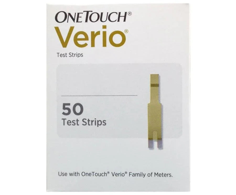 One Touch Verio Test Strips 50 x 2 Packs Verio - EasyMeds Pharmacy