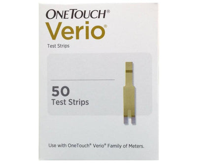 One Touch Verio Test Strips 50 x 2 Packs | EasyMeds Pharmacy