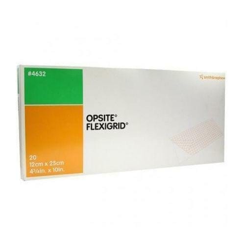 OpSite Flexigrid Adhesive Film 12cm x 25cm x 20 | EasyMeds Pharmacy