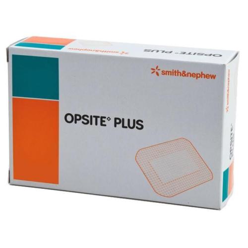 Opsite Plus Adhesive Dressing 8.5cm x 9.5cm x 20 -   Smith & Nephew EasyMeds Pharmacy