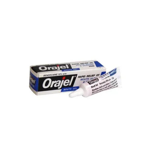Orajel Mouth Gel 5.3g Mouth Ulcer & Denture - Oral Care - Ulcers ...