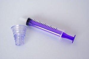 ORAL Syringes With Purple Plunger Individually Wrapped (10ml) | EasyMeds Pharmacy