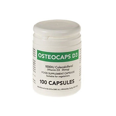 Osteocaps Vitamin D3 Colecalciferol Supplement 1000iu x 100 Capsules | EasyMeds Pharmacy