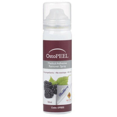 Ostopeel OPB50 No Sting Medical Adhesive Remover Blackberry Spray Bottle 50ml | EasyMeds Pharmacy